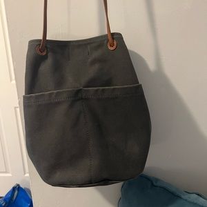 Madewell Drawstring Convertible Backpack Crossbody Bag